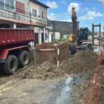 Prefeitura de Caucaia acompanha obra de saneamento e realiza visita técnica no Conjunto Metropolitano