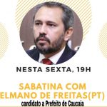 Elmano de Freitas será sabatinado na Cauípe TV nesta sexta (23)