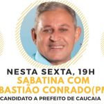 Sebastião Conrado será sabatinado na Cauípe TV nesta sexta (30)