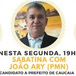 João Ary será sabatinado na Cauípe TV nesta segunda (2)