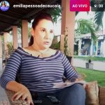 Emília Pessoa faz live e critica adversários