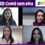 Encontro virtual do PSD Ceará debate violência contra a mulher