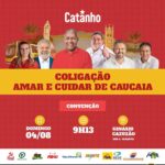 Catanho e Vanderlan realizarão convenção partidária no próximo domingo (4)