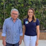 Candidata a deputada federal, Érika Amorim recebe apoio do ex-deputado estadual Idemar Citó
