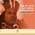 Campanha dar visibilidade à luta dos povos indígenas