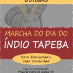 Marcha marca resistência do povo Tapeba de Caucaia