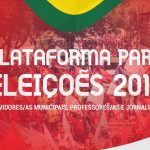 Sindicato cria plataforma para eleições 2018