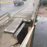 Problemas na ponte do Rio Ceará ameaçam pedestres e motoristas