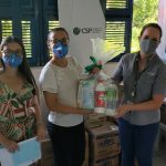 Profissionais de saúde recebem kits de EPI e higiene doados pela CSP