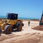 Obra da usina de dessalinização em Caucaia entra na etapa de topografia e aterro