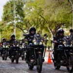 Patrulhamento de motos da Polícia Militar reforçam segurança em Caucaia