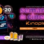 Nova edição da Semana do Cinema no Kinoplex tem ingresso a R$ 10 e programa completo para dois a menos de R$50,00