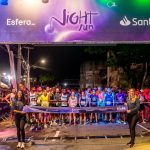 Santander Night Run leva corredores as ruas de Fortaleza neste sábado (4)