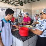 Escola da rede municipal em Caucaia reforça qualidade da merenda