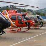 Helibras entrega três helicópteros H125 para operações de segurança pública na Bahia