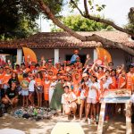 ArcelorMittal realiza aulão de bodyboarding para 200 crianças com as campeãs mundiais Neymara Carvalho e Luna Hardman