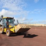 Obra do terminal logístico que ligará o Porto do Pecém à Transnordestina é iniciada